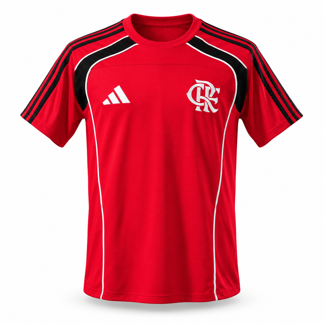 Flamengo 2025 Casual Vermelha - Adepto - Image 1