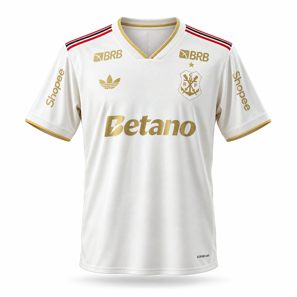 Flamengo 2025 Terceiro Equipamento (Todos os Patrocínios) - Adepto - Image 1